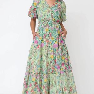 Banjanan maxi dress size 6-8(medium)